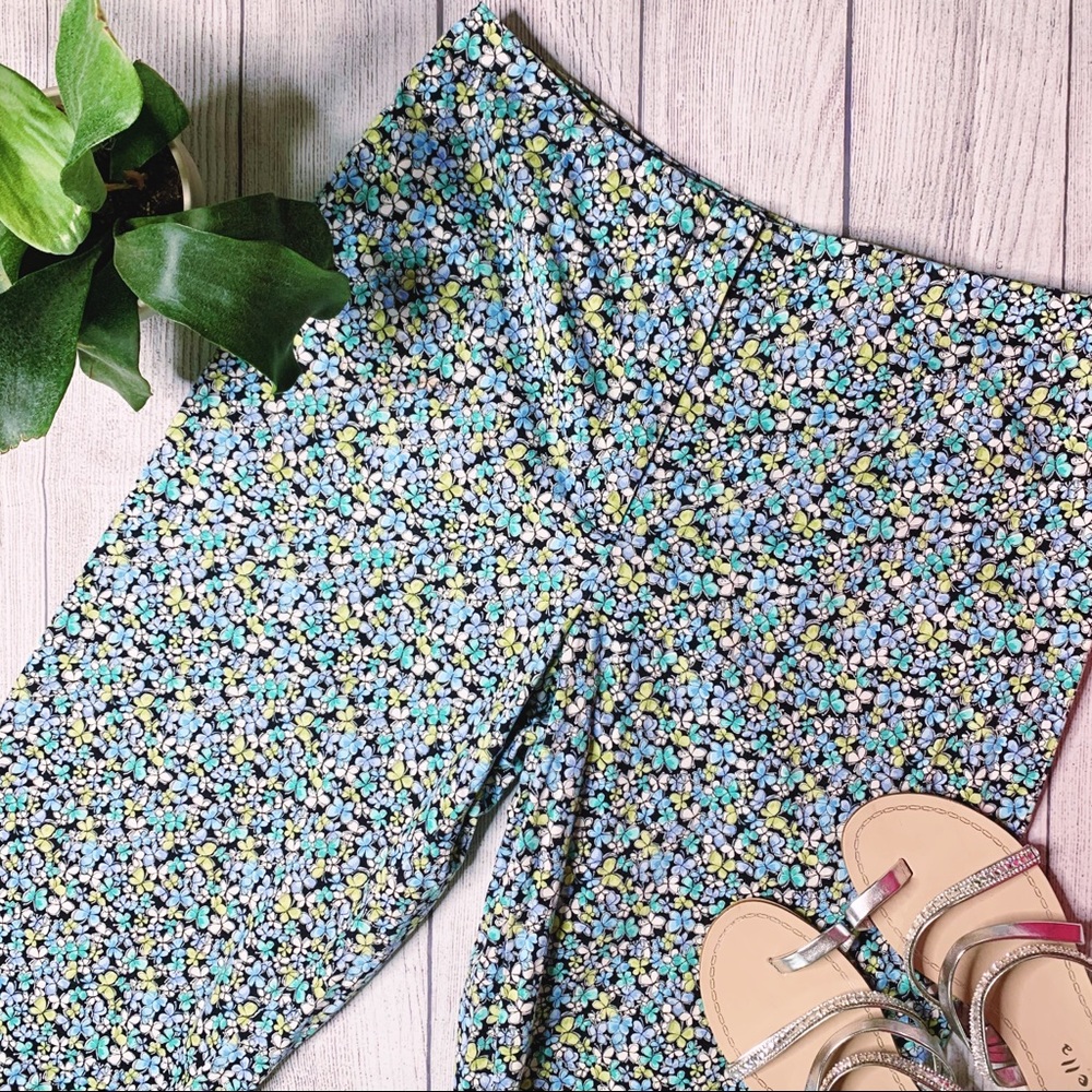 Talbots Petite Butterfly Capri Pants